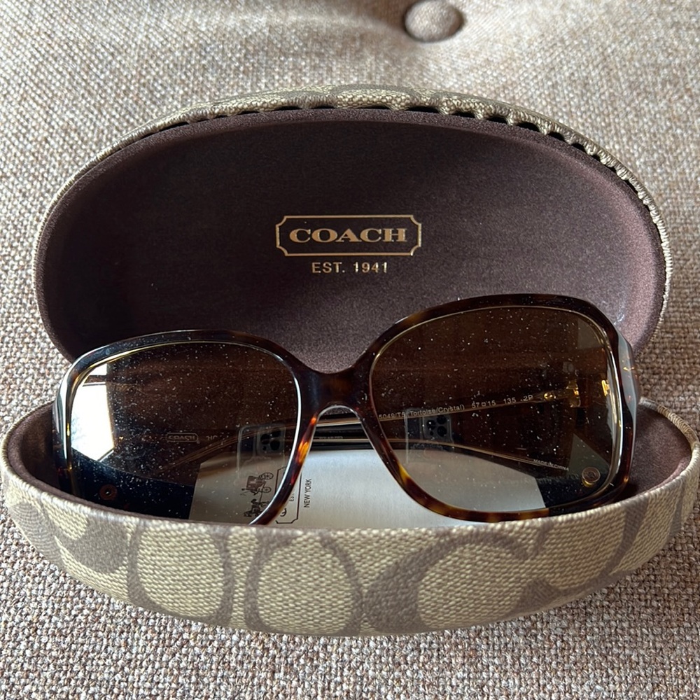 Coach polarized sunglasses